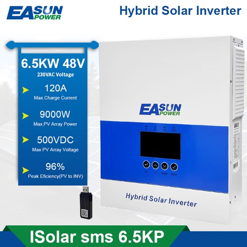 Easun 5kw inverter solare - 6.5kw,