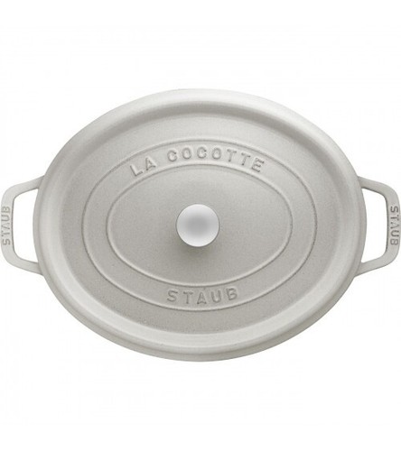 Staub cocotte ovale grigia - staub, cm
