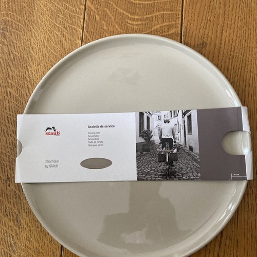 Assiette staub neuf plat - staub,
