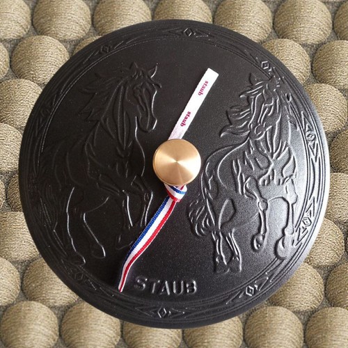 Cocotte staub ronde fonte - cocotte,