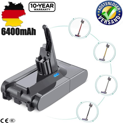Batteria 6400 mah per dyson - batteria, v8