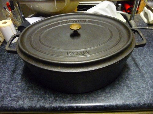 Cocotte staub ovale - staub, 41cm
