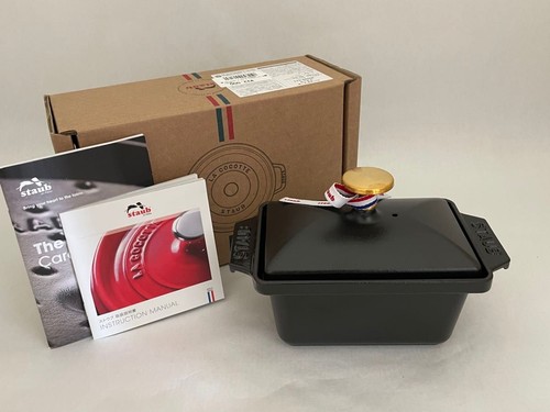 Staub mezza terrina nero - 15, cm