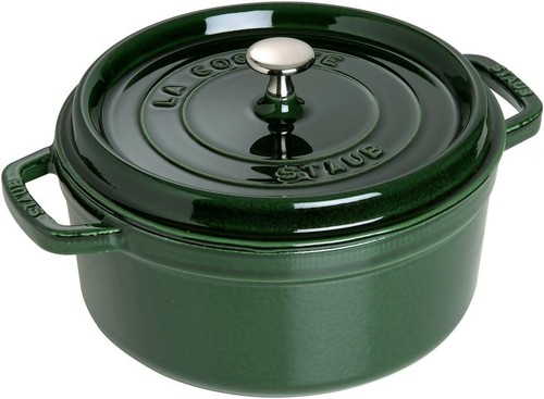 Polvere cocotte 22cm ghisa - polvere,